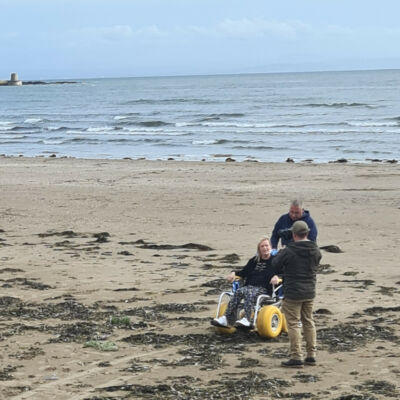 Ardrossan Beach Wheelchairs